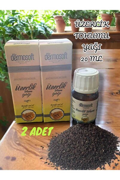 DERMOSOFT PLUS SAF ÜZERLİK TOHUMU YAĞI 20 ML 2 ADET  SERİSİ
