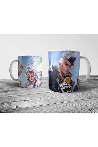 Pixxa Mobile Legends - Claude Mug Cup Model 2