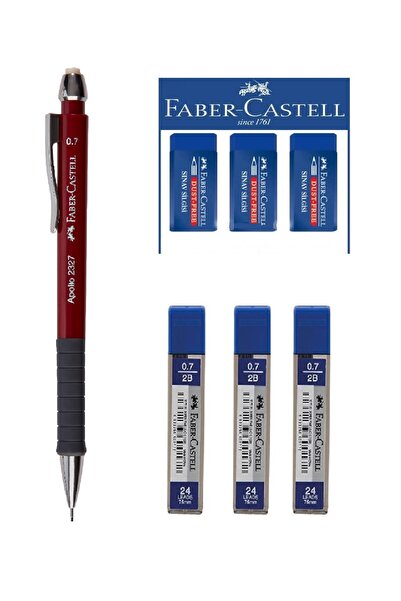 Faber Castell Apollo Claret Red 0.7 Set
