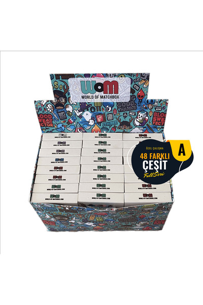 FireRoy WoM-Fireroy Özel Tasarım Kibrit Kutuları Seri MK E-10A