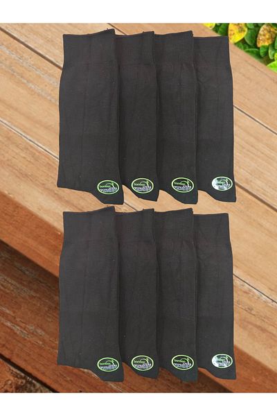 Leement socks Мъжки зимни безшевни бамбукови чорапи, 8 чифта, класически