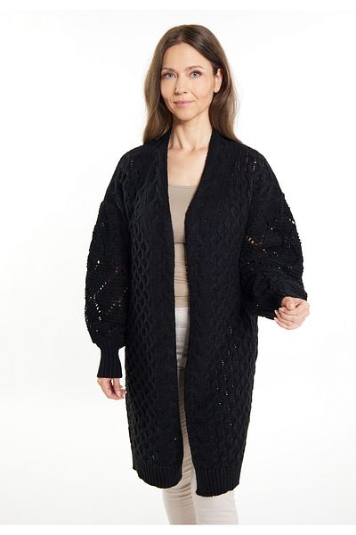 USHA Strick Cardigan sivene