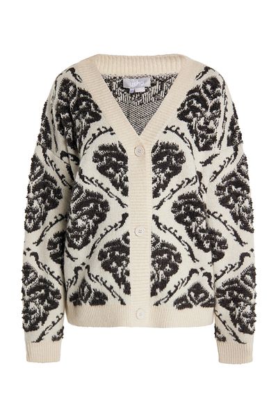 USHA Strick Cardigan sivene