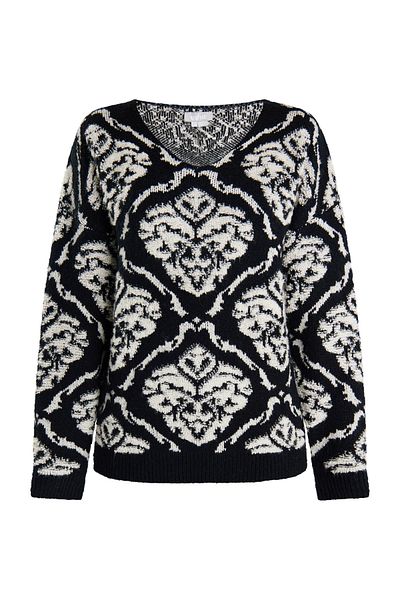 USHA Strick Pullover sivene