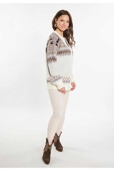 USHA FESTIVAL – Strick-Cardigan-Schläger-Design
