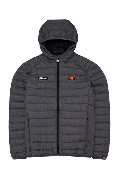 Ellesse Herren Jacke LOMBARDY - Steppjacke, wattiert, Kapuze, Zipper, Logo, uni