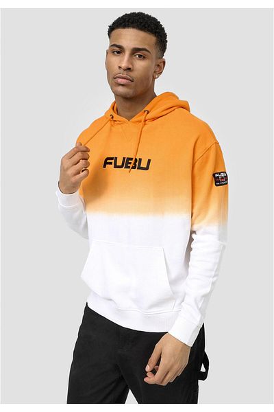 FUBU Herren FM213-003-1 Corporate Hooded Sweatshirt Gradient