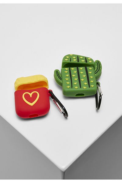 Urban Classics Unisex Popart Earphone Case 2-Pack