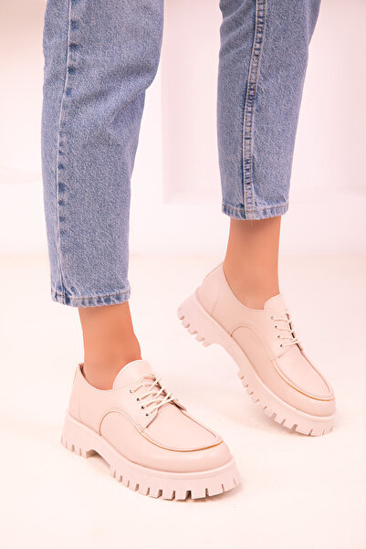 SOHO Beige Women's Casual Shoes 18381