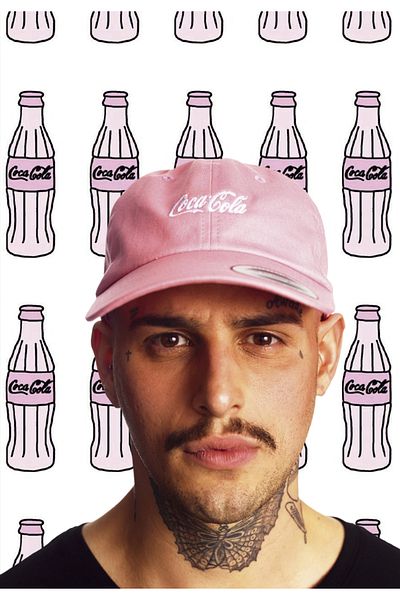 Merchcode Accessoires Coca Cola Logo Dad Cap