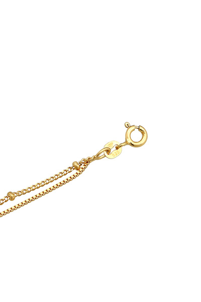 ELLI Fußschmuck Kugel Gliederkette Layer Look 925 Silber