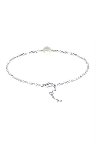 ELLI Fußschmuck Perle 925 Ayar Gümüş