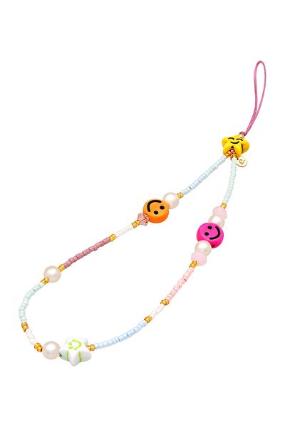 ELLI Schmuckzubehör Beads Phone Kette 925 Silber