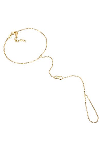 ELLI Armband Handkette Infinity 925 Silber