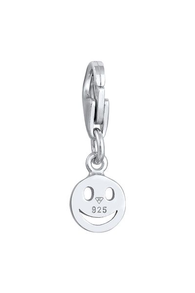 Nenalina Charm Smile Emoji Anhänger 925 Silber