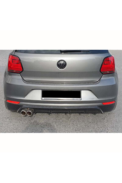 HasAkman Vw Polo Mk5 Makyajlı Kasa Rieger Arka Ek Mat Siyah Çıkışsız 2014 201...
