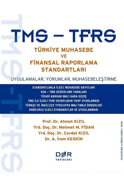 Der Yayınları TMS - TFRS Türkiye Muhasebe ve Finansal Raporlama Standartları ...
