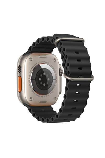 Ally Apple Watch 7-8 41mm 6-5-4 40mm Marine Silikon Kayış Kordon 3-2-1 38mm