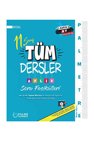 Palme Yayınevi Edu Kırtasiyem Palme Yayıncılık 11. Sınıf Tüm Dersler Aylık So...