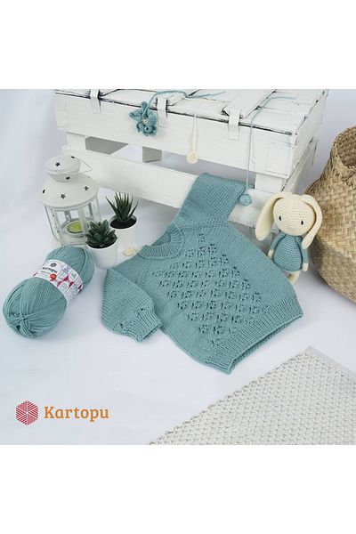Kartopu Baby One Antipilling Νήματα Πλεξίματος Χεριών 100 gr 3 Τεμάχια Χρώμα K739 Λιλά