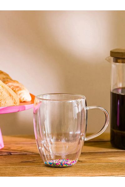 LC Waikiki Double Wall Glass Mug 350 Ml