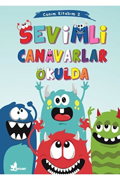 Genel Markalar Sevimli Canavarlar Okulda - Canım Kitabım 2