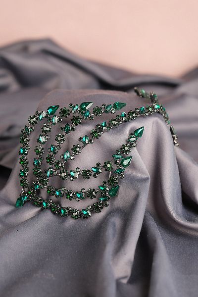 Hobigram Double Sided Helen Hair Accessory Bridal Crown for the Most Beautiful Brides – Crown, Crystal Stone, Stylish Model – Ta