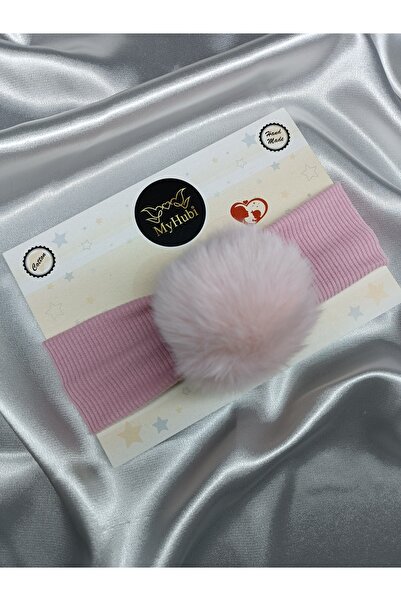 MyHubi اليدوية طفلة أرنب الشعر بوم بوم باندانا