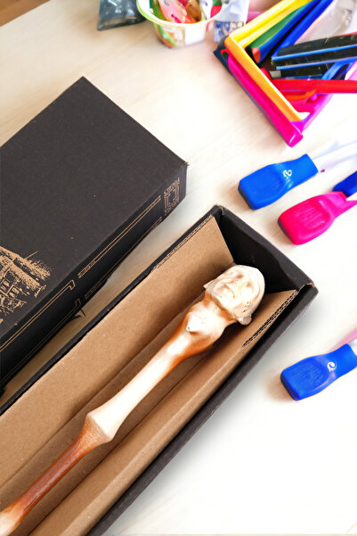 HAPPENS Harry Potter Başlı Voldemort Asa 33 Cm Voldemort Asası Başlı