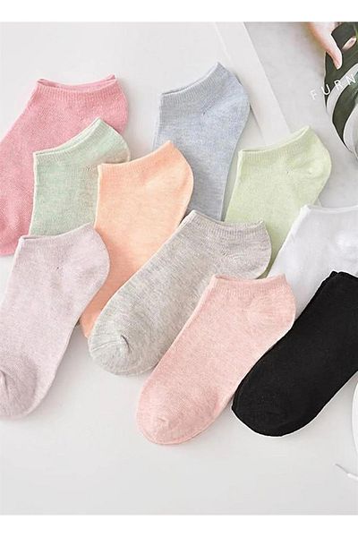 Hilis Socks Дамски смесени изключително меки цветни памучни обувки Комплект чорапи 8 чифта