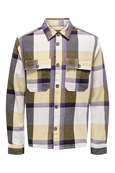 Only & Sons Erkek Önü Cepli Oduncu Gömlek 22025473