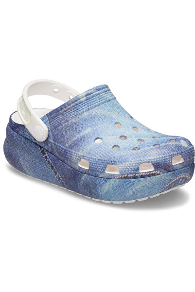 Crocs Classic Cutie Denim Clog K - White/Multi