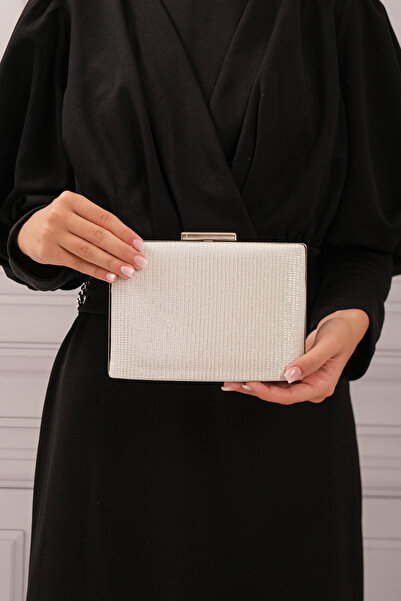 ROZA CANTA Sedef ÇupraSim Kadın Abiye Gece Portföy Çanta