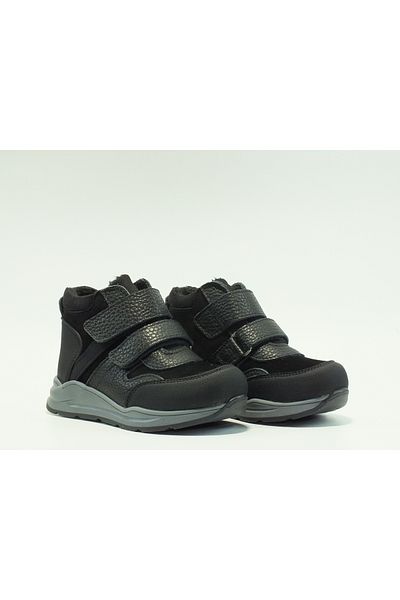 Toddler Double Velcro Genuine Leather Boots B-5146