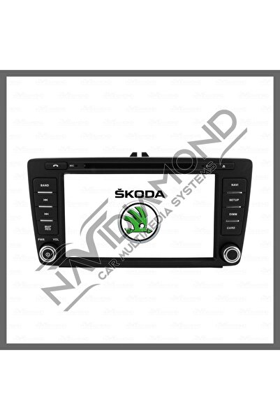 NAVİDİAMOND NAVIDIAMOND SKODA OCTAVİA 2005-2012 7 INCH 4 GB RAM 64 GB HAFIZA ANDROID MULTIMEDIA X ELKTRNK TEYP