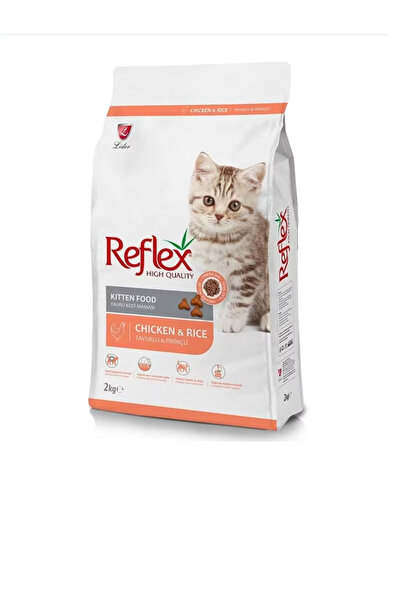 Reflex Kitten Tavuklu Ve Pirinçli Yavru Kedi Maması 2 Kg