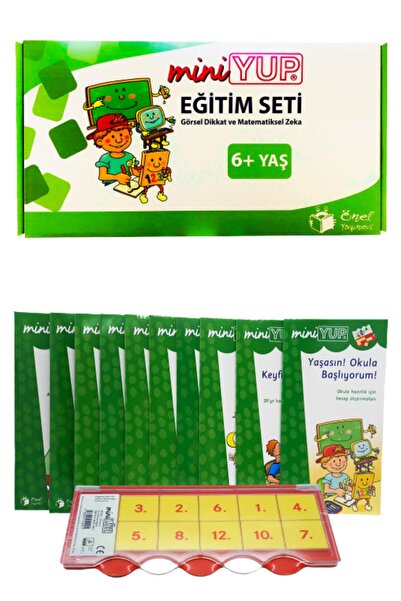 Önel Yayıncılık Miniyup 6 Yaş Görsel Dikkat Ve Matematiksel Zeka Geliştirme Seti