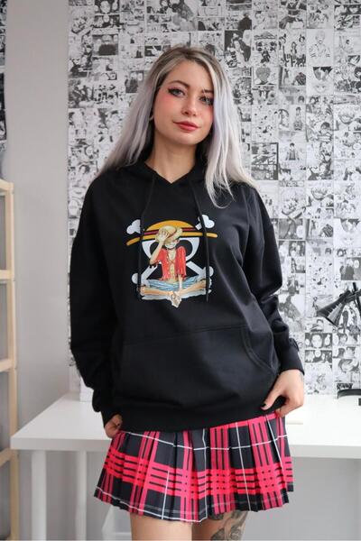 Gofeel قطعة واحدة من سويت شيرت ذو طابع جالس 3 خيوط رافعة للشارع بغطاء للرأس G...