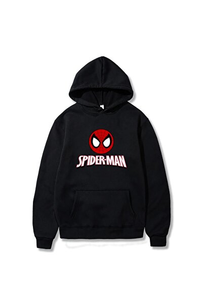 Gofeel Harajuku Spiderman Printed Oversize Vintage Detail Sweatshirt Gofeel