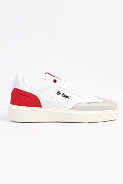 Lee Cooper ® |   LC-31010-3549 Alb Roșu - Pantofi sport pentru bărbați