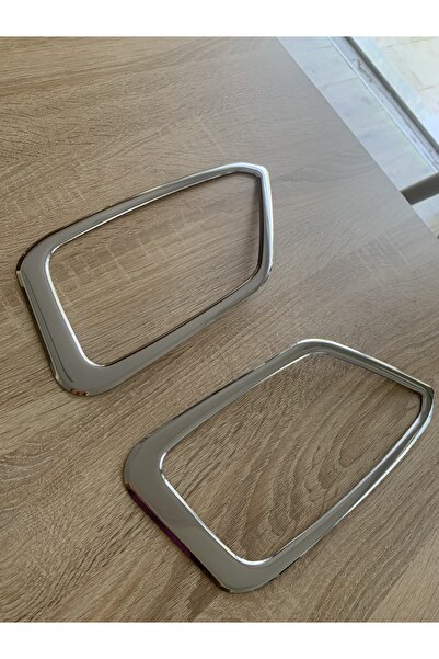 Seda Dizayn Oto Egea Cross Sis Far Çerçevesi Krom 2 Parça Paslanmaz Çelik