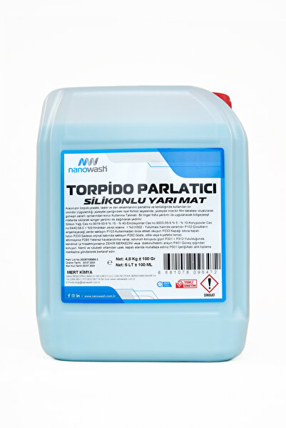 nanowash Torpito Parlatıcı Silikonlu Yarı Mat 5 kg.