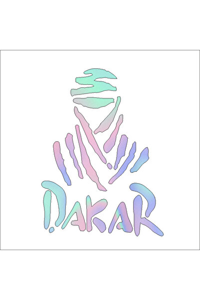 YAMANB Dakar Sticker Pc,motorsiklet,araba Sticker 22cm*16cm Hologram