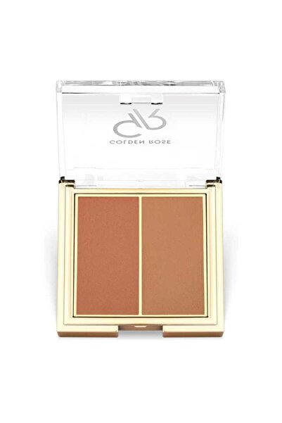 Golden Rose Iconic Blush Duo 03 - Rosy Bronze