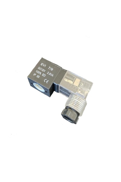 Pnömatik Valf Yedek Bobin Ø8x23,5mm (12V)