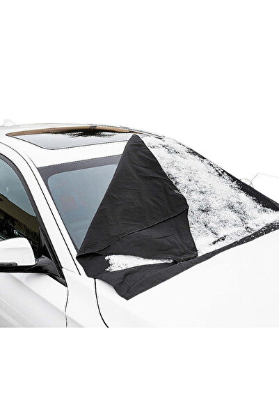 EZRA Araç Ön Cam Buz Kar Güneş Koruyucu Dış Branda Araba Oto Ön Cam Dış Örtü