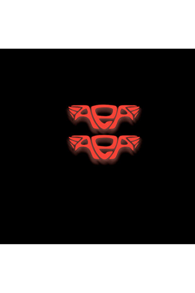 YAMANB Altın Elbiseli Adam 2 Adet Kask PC Leptop Motorsiklet Uyumlu Sticker 12*4cm 2 Adet REFLEKTİF KIRMIZI