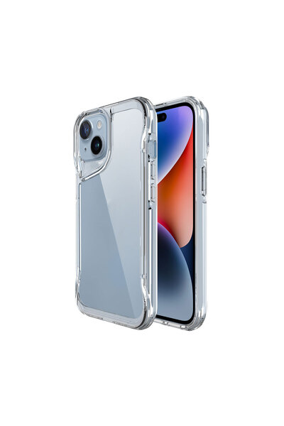 Case 4U Apple iPhone 15 Kılıf Darbe Emici Kamera Korumalı Kenar 2.0mm T-Max A...