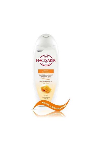 Hacı Şakir Haci Şakir - 500 Ml Honey Extract Nourishing Shampoo for Fine Hair