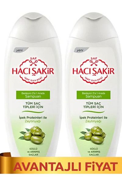 Hacı Şakir H.Şakir Şamp.500Ml Z.Oil Normal 2in1